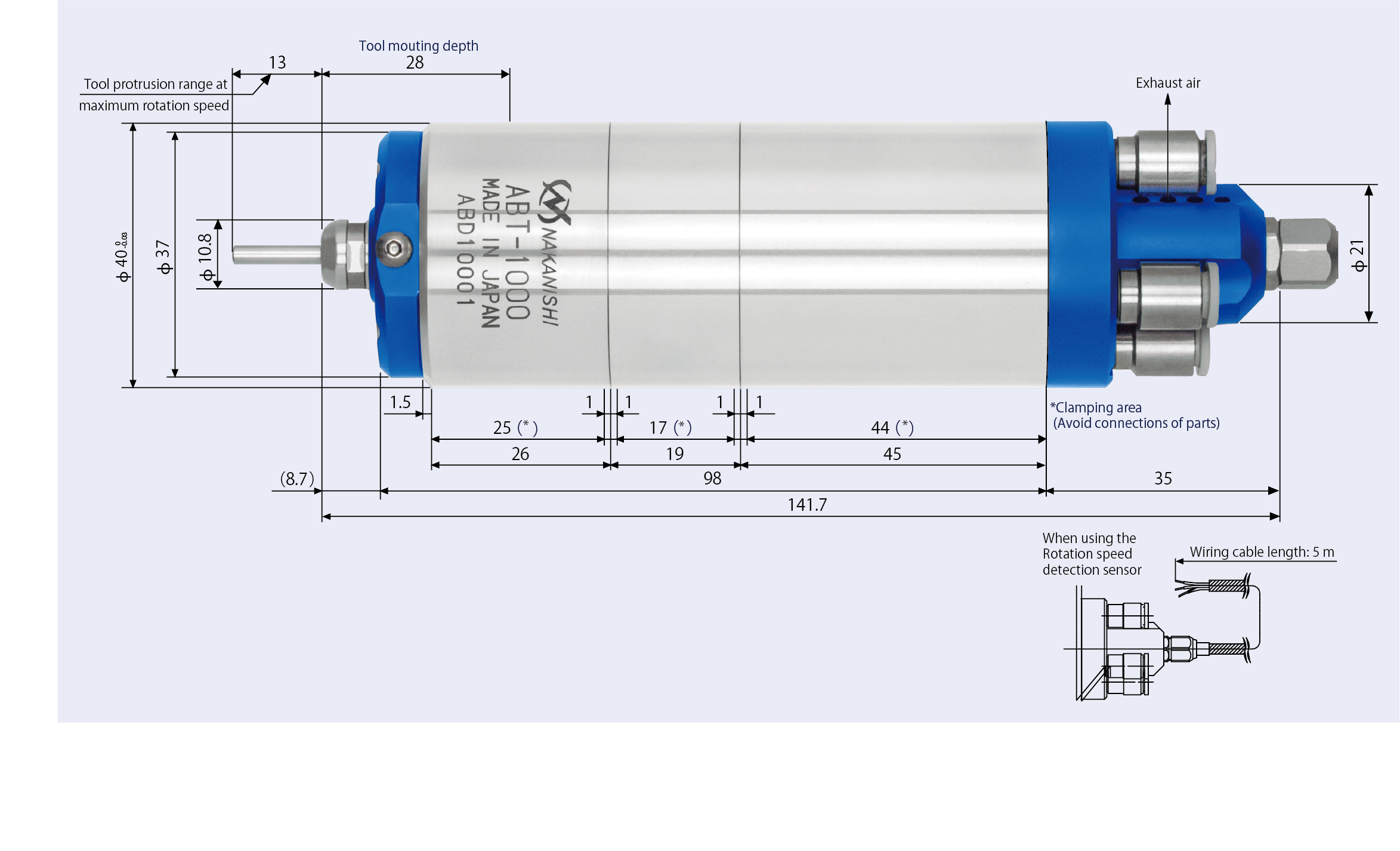 ABT-1000 サイズ画像