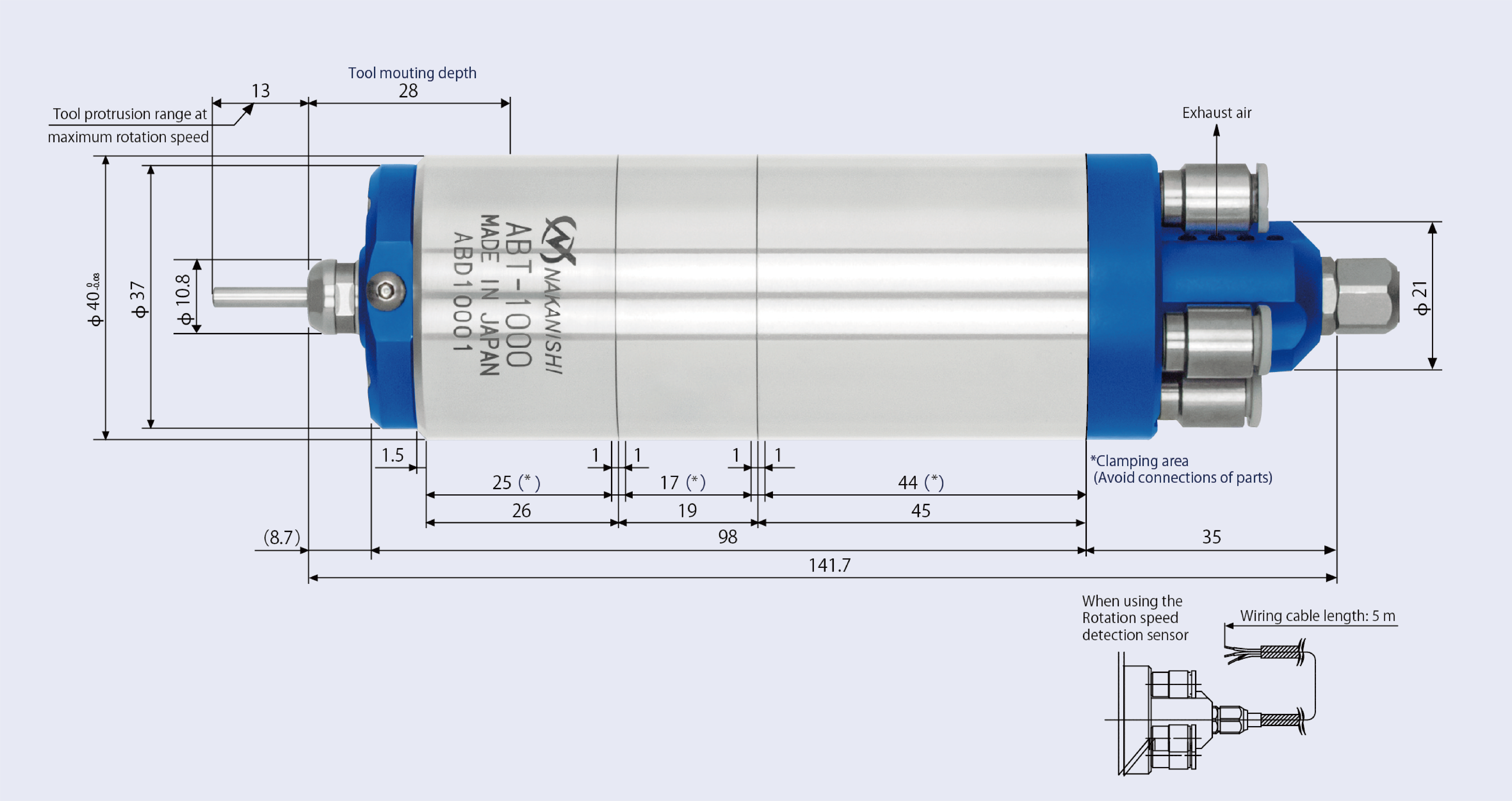 ABT-1000 サイズ画像