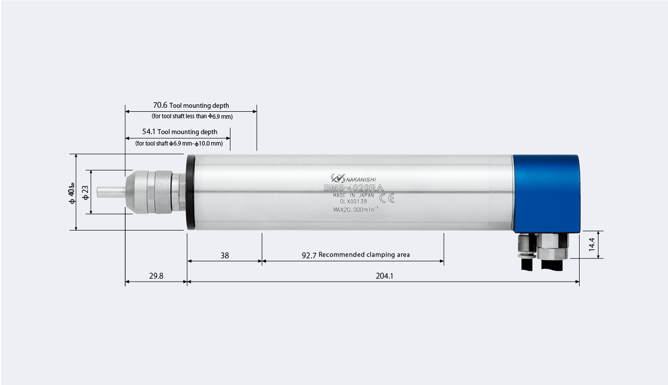 BMS-4020RA サイズ画像