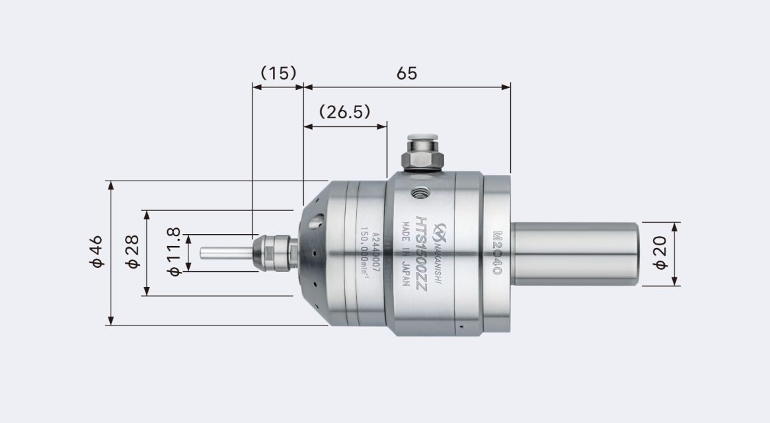 HTS1500ZZ-M2040 サイズ画像