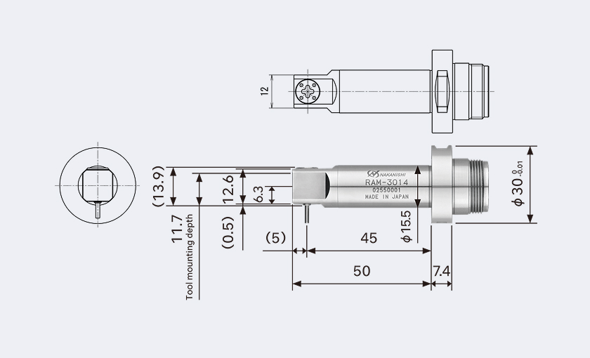 RAM-3014 サイズ画像